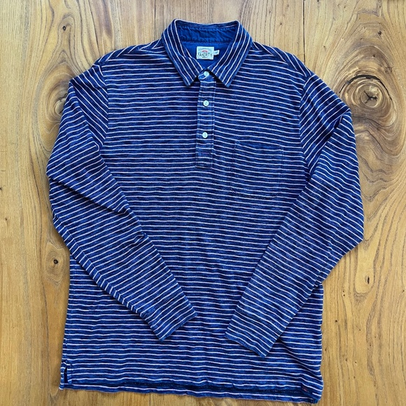 Faherty Brand Longsleeve Polo - Picture 1 of 5